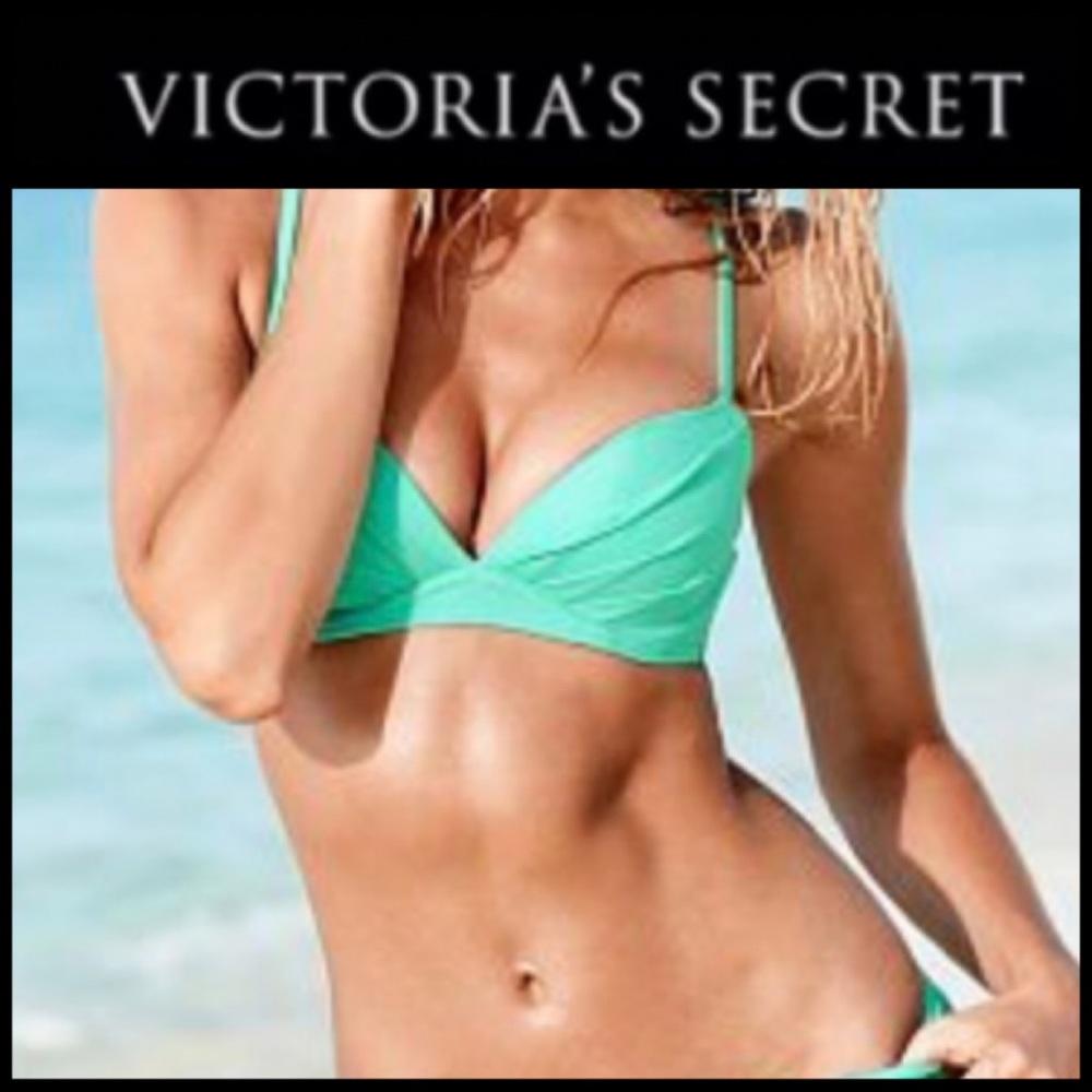 Victoria's Secret Mint Bikini Top